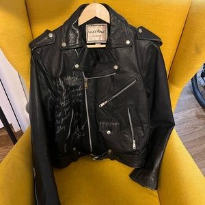 Social distortion- leather jacket. It was actually Mike ness’s jacket